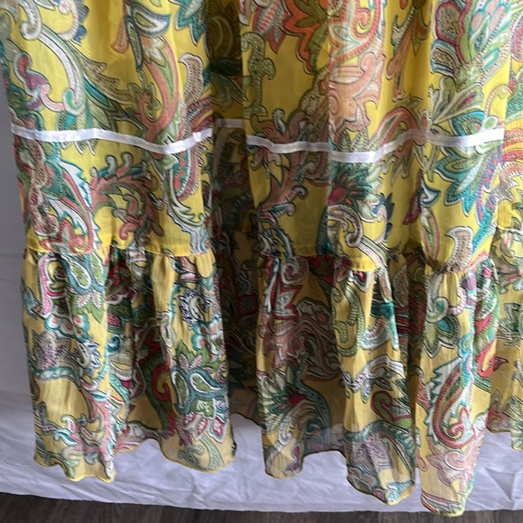 Yellow Strapless Sundress - One Size Fits Most - Picture 3 of 3